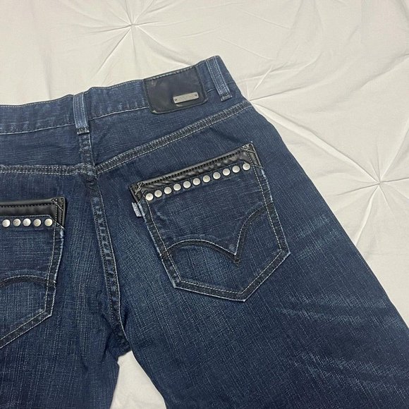 Vintage Levis Silver Tab Bootcut Denim Jeans 31 Mens Size Distressed Y2K Riveted - Picture 6 of 7